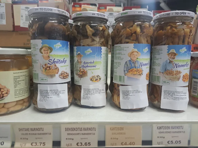 Marinoidut sienet suoraan Virosta